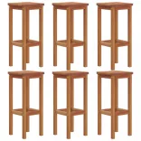 7 részes tömör akácfa kerti bárgarnitúra