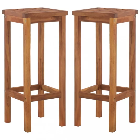 7 részes tömör akácfa kerti bárgarnitúra