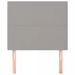 világosszürke szövet fejtámla 90x5x118/128 cm