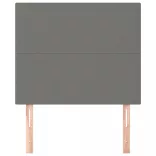 sötétszürke szövet fejtámla 100 x 5 x 118/128 cm