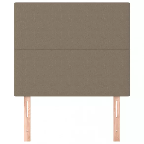 bézs színű szövet fejtámla 100 x 5 x 118/128 cm