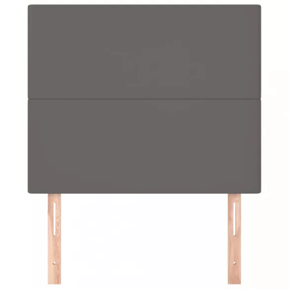 szürke műbőr fejtámla 100x5x118/128 cm