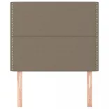 bézs színű szövet fejtámla 90 x 5 x 118/128 cm