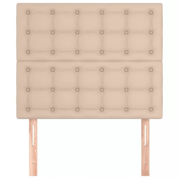 műbőr fejtámla Cappuccino 100x5x118/128 cm
