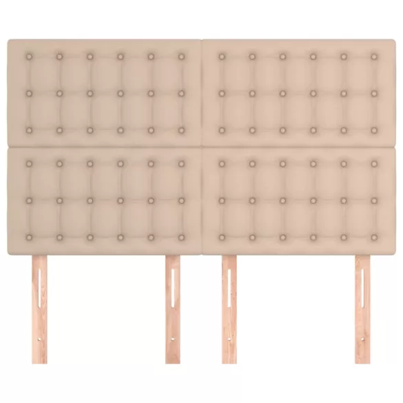 műbőr fejtámla Cappuccino 144x5x118/128 cm