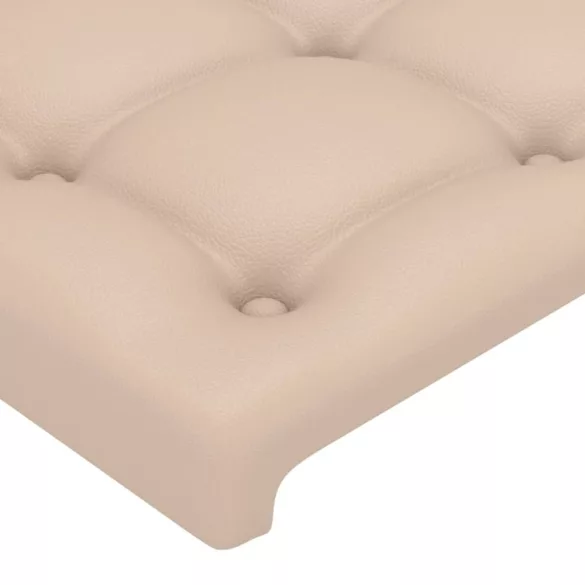 műbőr fejtámla Cappuccino 144x5x118/128 cm