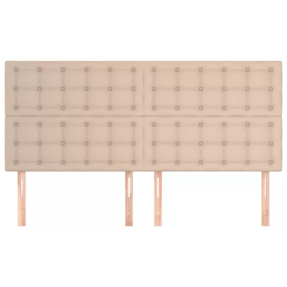 műbőr fejtámla Cappuccino színben 200 x 5 x 118/128 cm