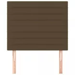 sötétbarna szövet fejtámla 100 x 5 x 118/128 cm