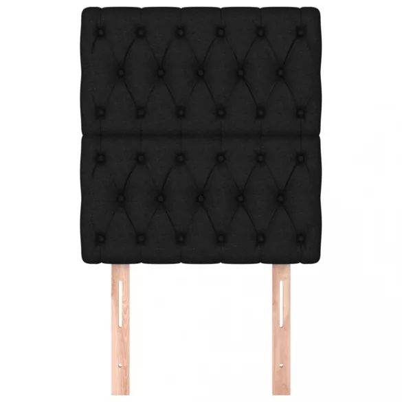 2 db fekete szövet fejtámla 80x7x78/88 cm