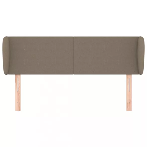tópszínű szövet fejtámla 147x23x78/88 cm