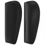 szürke műbőr szárnyas fejtámla 147x23x78/88 cm