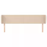 cappuccino műbőr szárnyas fejtámla 203x23x78/88 cm