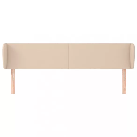 cappuccino műbőr szárnyas fejtámla 203x23x78/88 cm