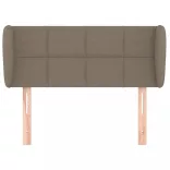 tópszínű szövet fejtámla 83x23x78/88 cm