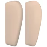 cappuccino műbőr szárnyas fejtámla 183x23x78/88 cm