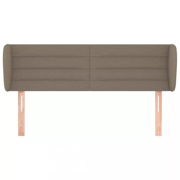 tópszínű szövet fejtámla 147x23x78/88 cm