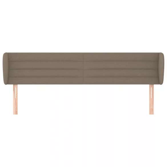 tópszínű szövet fejtámla 163x23x78/88 cm