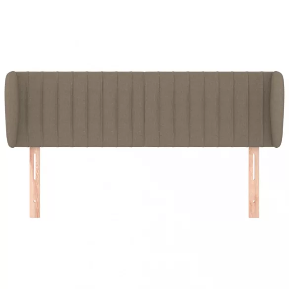 tópszínű szövet fejtámla 147x23x78/88 cm