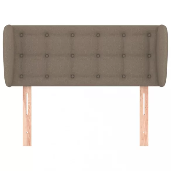 tópszínű szövet fejtámla 83x23x78/88 cm