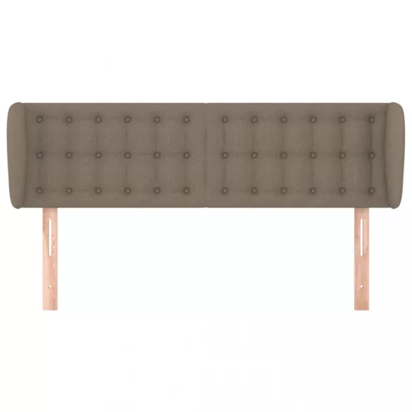 tópszínű szövet fejtámla 147x23x78/88 cm