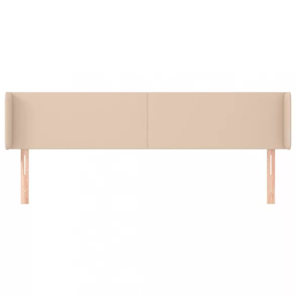 cappuccino műbőr szárnyas fejtámla 183x16x78/88 cm