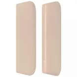 cappuccino műbőr szárnyas fejtámla 183x16x78/88 cm