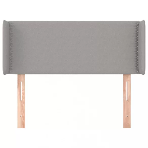 világosszürke szövet fejtámla 103x16x78/88 cm