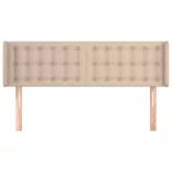 cappuccino műbőr szárnyas fejtámla 147x16x78/88 cm