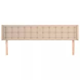 cappuccino műbőr szárnyas fejtámla 163x16x78/88 cm