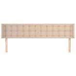 cappuccino műbőr szárnyas fejtámla 183x16x78/88 cm