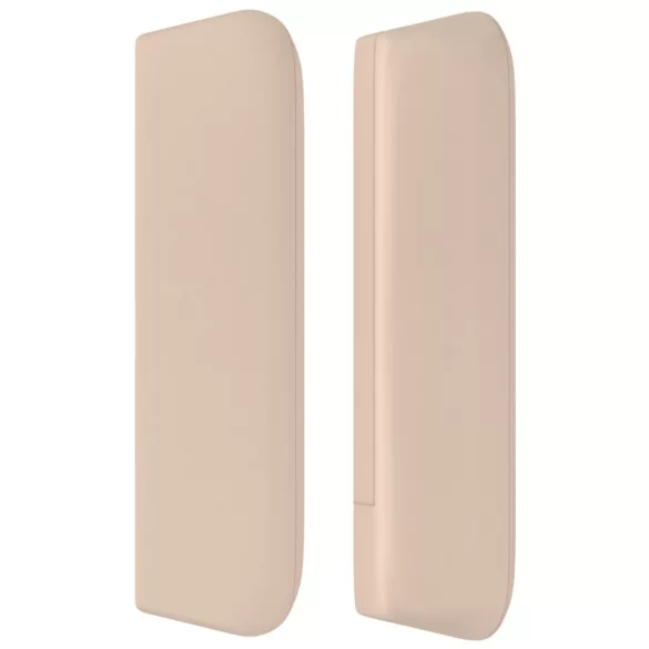 cappuccino műbőr szárnyas fejtámla 183x16x78/88 cm