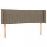 tópszínű szövet fejtámla 147x16x78/88 cm