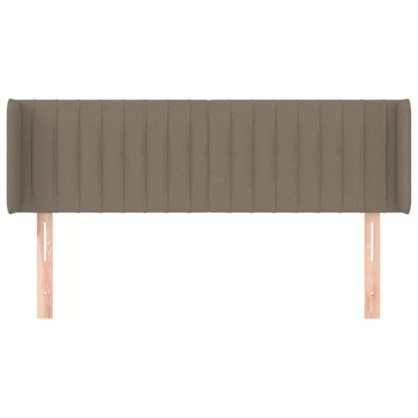 tópszínű szövet fejtámla 147x16x78/88 cm