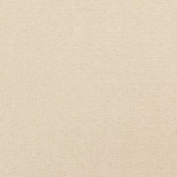 krémszínű szövet fejtámla 103x16x78/88 cm