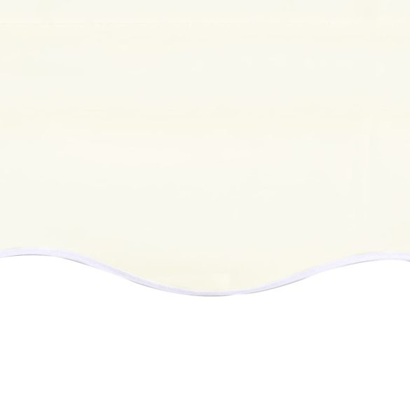 krémszínű csere napellenző ponyva 4 x 3,5 m