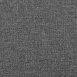 sötétszürke szövet fejtámla szárnyakkal 203x16x118/128 cm
