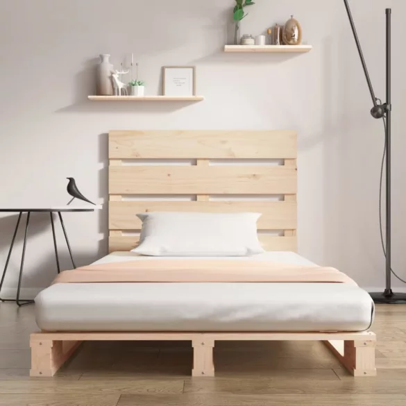 tömör fenyőfa ágy matrac nélkül 75 x 190 cm
