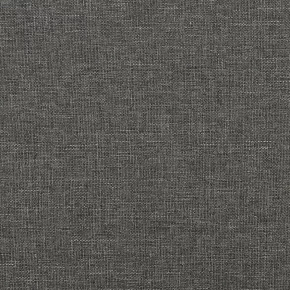 sötétszürke szövet rugós ágykeret 80x200 cm