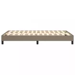 tópszínű szövet rugós ágykeret 120x200 cm