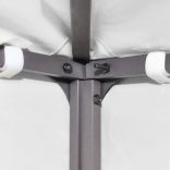 fehér kétszintes pavilon-tetőponyva 310 g/m² 3 x 3 m