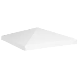 fehér pavilon-tetőponyva 270 g/m² 3 x 3 m
