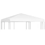 fehér pavilon-tetőponyva 270 g/m² 3 x 3 m