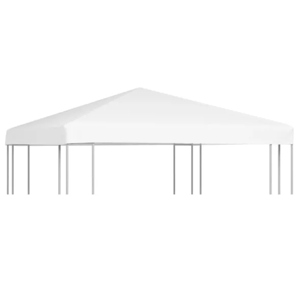 fehér pavilon-tetőponyva 270 g/m² 3 x 3 m