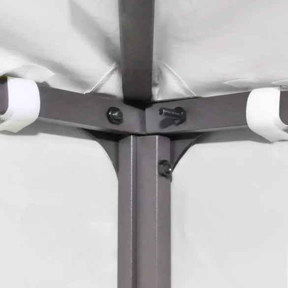 fehér pavilon-tetőponyva 270 g/m² 3 x 3 m