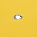 sárga pavilon-tetőponyva 270 g/m²  4 x 3 m