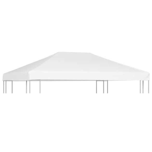 fehér pavilon-tetőponyva 270 g/m²  4 x 3 m