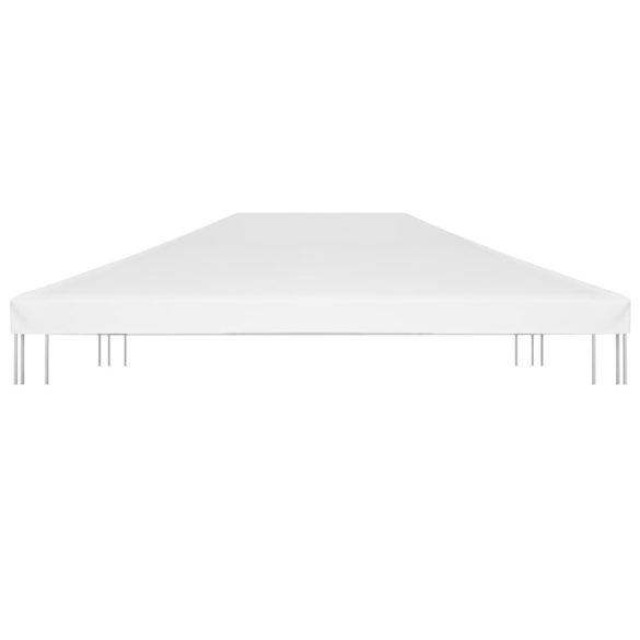 fehér pavilon-tetőponyva 270 g/m²  4 x 3 m