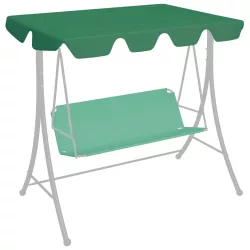zöld csere ponyva kerti hintaágyhoz 188/168 x 145/110 cm