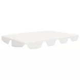fehér csere ponyva kerti hintaágyhoz 188/168 x 145/110 cm