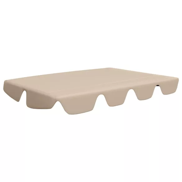 bézs csere ponyva kerti hintaágyhoz 150/130 x 105/70 cm